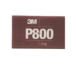 3M Hookit Flexible Abrasive Hand Sheet 270J, 34340, P800, 5.5 in x 6.8 in, 25 sheets per carton