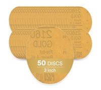 3M Hookit Gold Disc 216U, 00914, 3 in, P320 Grade, 50 Discs, Automotive Abrasive Discs