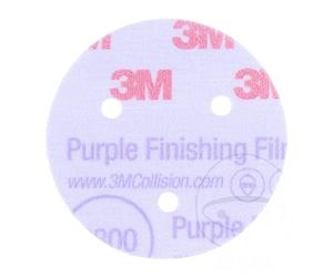 3M Hookit Purple Abrasive Disc 260L+ 3 Hole K1000 50 Pieces