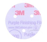 3M Hookit Purple Abrasive Disc 260L+ 3 Hole K600 50 Pieces