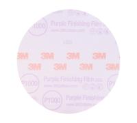 3M Hookit Purple Finishing Film Abrasive Disc 30669 6 in 1000+ Grade 50 Pack Clear Coat Sanding Paint Finishing Defect Removal Long Lasting