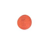 3M Hookit Red Abrasive Sanding Discs, 01189, No Hole, 6 in, 600+ Grade, Pack of 50 Discs, for Auto Sanding, Primer Sanding, E-Coat Sanding