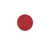 3M Hookit Red Abrasive Sanding Discs, 01261, No Hole, 6 in, 80+ Grade, Pack of 50 Discs, for Auto Sanding, Primer Sanding, E-Coat Sanding