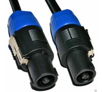 3m HQ PA System Speaker Lead Speak-on Cable with Locking Ends 10ft [006609]