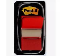 Post-it Index Flags 680-1 - Red Plain Not Perforated, 50 Strips