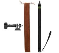 3m Invisible Selfie Stick 118Inch Carbon Fiber Ultra Long Extension Pole for Insta360 ONE X6 X5 X4 X 3 X2 R RS X3 R X Action Camera (Green)