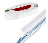3M J Shape RV Gutter Strip J Shape RV Rain Gutter J Shape RV Guttering | Self Adhesive Rain Gutter White Drip Stop Rain Deflector Rain Gutter for Cars Self Adhesive