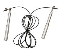 3m Knurled Metal Speed Rope - Workout Jump Skipping Rope Cardio Boxing Exercise