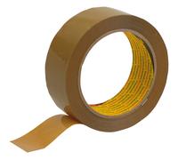 3M™ KT000038192 Tartan 305 Brown Box Sealing Tape (BOPP) 50mm x 66m