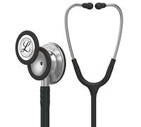 3M Littmann 5620 Classic III Stethoscope Stainless Steel Finish Chestpiece, 27 Inch, Black Tube