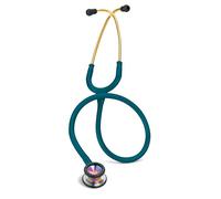 3M Littmann Classic II Paediatric Stethoscope, Rainbow-Finish Chestpiece, Caribbean Blue Tube, 28 inch, 2153