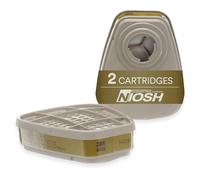 3M Low-Maintenance Multi Gas/Vapor Cartridge, For 6000 and 7000 Series Air Purifying Respirator (Pack of 2)