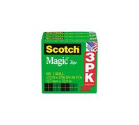 3M Magic Tape Refill 1/2 x 36 Yards 3 Pack