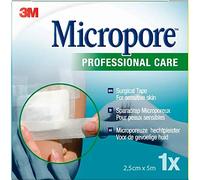 3M Micropore Surgical Tape Single 2.5cm X 5M