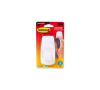 3M MMM17004 Jumbo Hooks- Adhesive- 1 Hook-4 Strips- 7-.50 lb Cap.- White