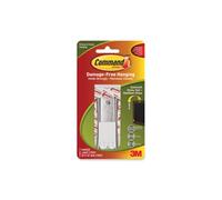 3M MMM17047 Sawtooth Metal Hanger w-Adhes- Sticky Nail- Hlds 6lbs.- ML