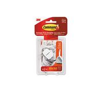 3M MMM17067MPES General Purpose Wire Hooks, White - Pack of 28