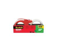 Scotch Tough Grip Moving Packaging Tape with Dispenser, 2 ct. 1.88 in x 38.2 y (3500S-2-1RD)