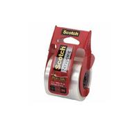 3M MMM50 Scotch Strapping Tape With Dispenser- 50.8mmx9.14m- Clear