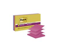 3M MMMR3306SSJOY 3 x 3 in. Post-It Pop-Up Sticky Notes - Pack of 6