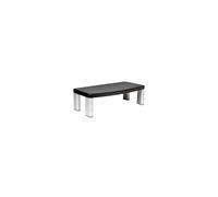 3M MS90B Portable flat panel floor stand Black, Silver flat panel floorstand