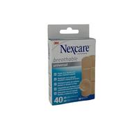3M Nexcare Traspirant Cerotto Resistant All'Acqua, 40 Assorted Cerotti