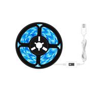 (3M, Non-Waterproof) USB Hand Scan Sensor Grow Light Strip Waterproof Grow Light Ice Blue Spectrum 0.5M 2M 3M LED Phyto Lamp