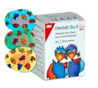 3M Opticlude Orthoptic Eye Patches Mini for Boys & Girls, 30 Pack, 5x6.2 cm