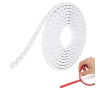 3m Peel and Stick Wall Moulding, Flexible PVC Molding Trim, Wall Moulding Self Adhesive, Decorative Bead Pearl Wall Molding Trim for Ceiling, Cabinet, Mirror Frame, Door, Skirting