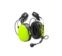 3M PELTOR CH-3 Headset with PTT Adapter, Hard Hat Attached, MT74H52P3E-111