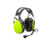 3M Peltor CH3 FLX2 with microphone and PTT Headband Ear Protectors with built-in microphone and PTT function - ideal for maximum hearing protection