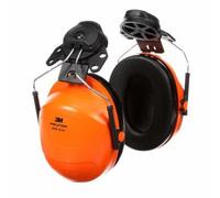 3M PELTOR Earmuffs Orange Helmet Mounted H31P3E 300