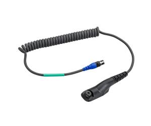 3M Peltor FLX2-63 Motorola DP4000 Downlead Cable CH-3 Headsets Free UK Ship