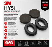 3M PELTOR HY51 Hygiene Kit for Optime I Ear Defenders Replacement Cushions