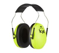 3M Peltor Kid Ear Defender Children H510AK, neon green, Child Hearing Protection / Earmuff; Adjustable size; For noise levels 87-98 dB (SNR: 27dB); School, Concerts, Festivals, Fireworks, Sport events
