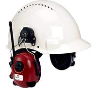 3M PELTOR M2RX7P3E2-01 Alert FM-Radio Headset Red, 30 dB, Helmet Mounted
