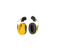 3M PELTOR Optime I Earmuffs, 26 dB, Yellow, Helmet Mounted, H510P3E-405-GU