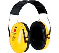 3M PELTOR Optime I Earmuffs, 27 dB, Yellow, Headband, H510A-401-GU