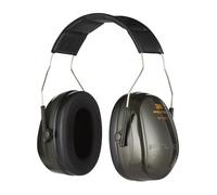 3M Peltor Optime II Comfort Earmuffs H520AC1, Ear Defenders Adults, Comfortable Fit with Reduced Pressure, Hearing Protection against noise levels in the range of 94-105 dB (SNR: 31 dB), black