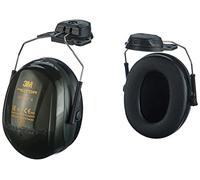3M Peltor Optime II Ear Muffs, 30 dB, Helmet Mounted, H520P3A-410-GQ - Green