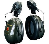 3M PELTOR Optime II Earmuffs, 30 dB, Green, Helmet Mounted, H520P3K-410-GQ