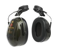 3M PELTOR Optime II earmuffs, 30 dB, Green, helmet mounted, unisex adult, H520P3E-410-GQ