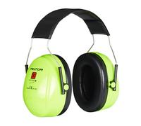 3M PELTOR Optime II Earmuffs, 31 dB, Hi-Viz, Headband, H520A-472-GB