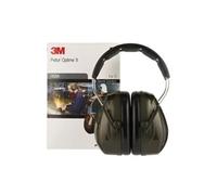 3M™ PELTOR™ Optime™ II Earmuffs, 31 dB, Green, Headband, H520A-407-GQ