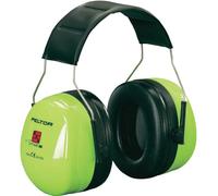 3M PELTOR Optime III Ear Muffs, Headband, Comfortable, Ear Protection, 35 dB, Hi-Viz, H540A-461-GB
