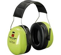 3M Peltor OPTIME III EAR MUFFS, HEADBAND, 35 DB, HI-VIZ GREEN, H540A-461-GB