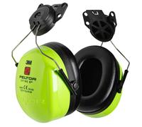 3M PELTOR Optime III Earmuffs, 34 dB, Hi-Viz, Helmet Mounted, H540P3E-475-GB