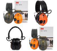 3M Peltor Sport Tac Green Orange Ear Defenders Country Sports