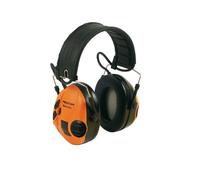 3M PELTOR SportTac Headset - Level Dependent Active Hearing Protection for Shooters, with Impulse Noise Control, 26 dB, Orange/Green (Pack of 2)