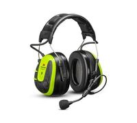 3M PELTOR WS ALERT X+, App, Bright Yellow, Headset, Headband, Bluetooth, MRX21A3WS7, USB-C,1 per Package